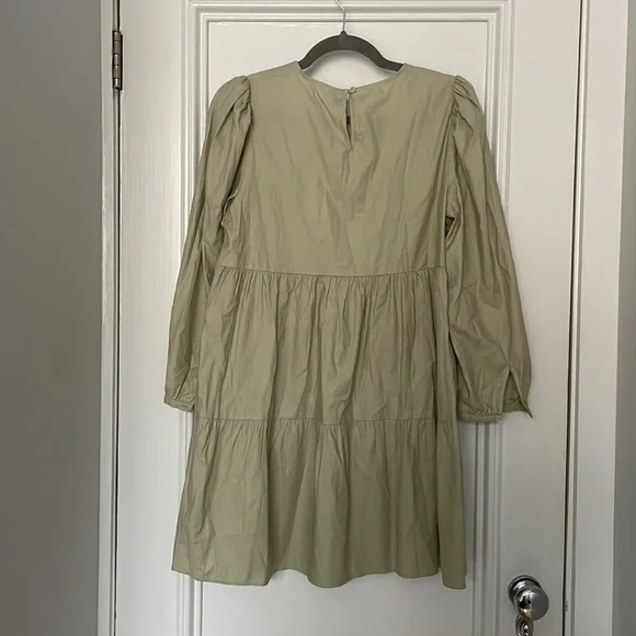 Reformation Beckett Sage Mini Dress - Picture 3 of 8